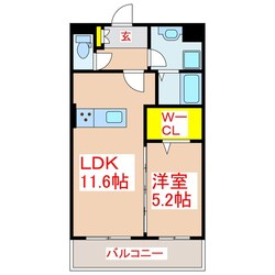 フェアグレイスの物件間取画像